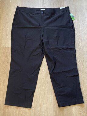 Pennington’s Black Classic Straight Leg Trousers/Pants - Size 32 - NWT